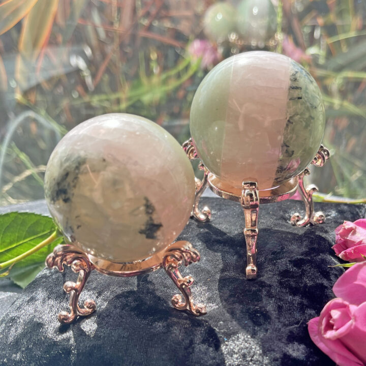 Rose Gold Sphere Stand