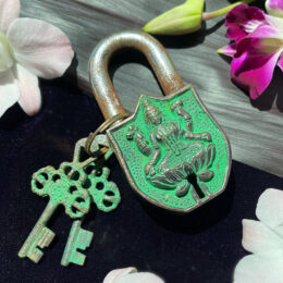 Ancient Lakshmi Lock and Key for Unlocking Abundance