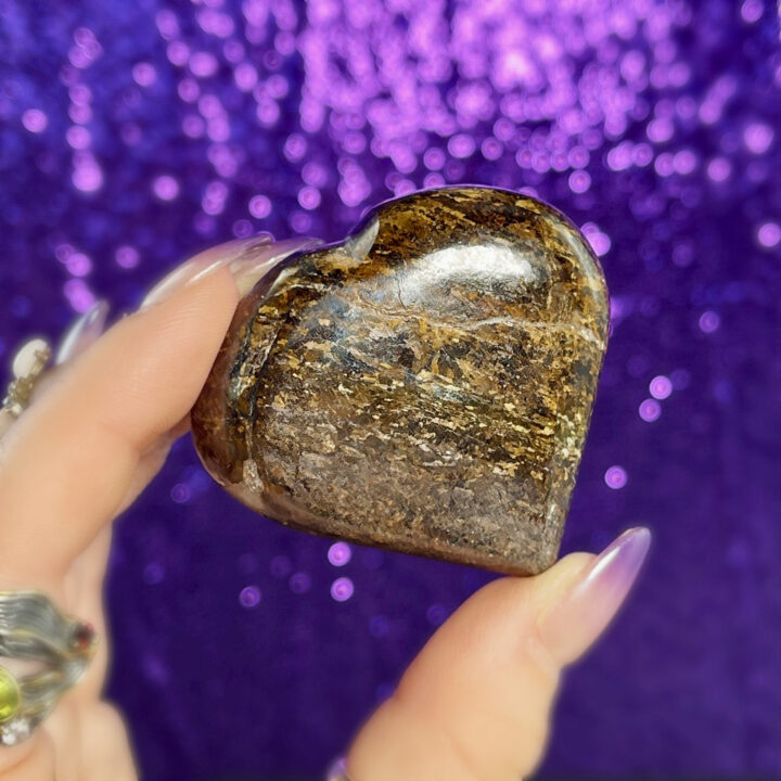 Bronzite Heart