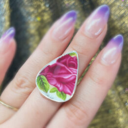 Rose Pottery Ring