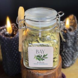 Bay Leaf Herb Jar for Making Wishes
