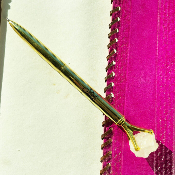 Affirmations of Love Rose Quartz Pen
