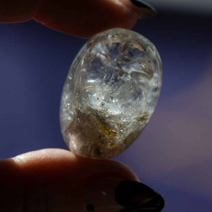 Tumbled AAA-Grade Tibetan Quartz