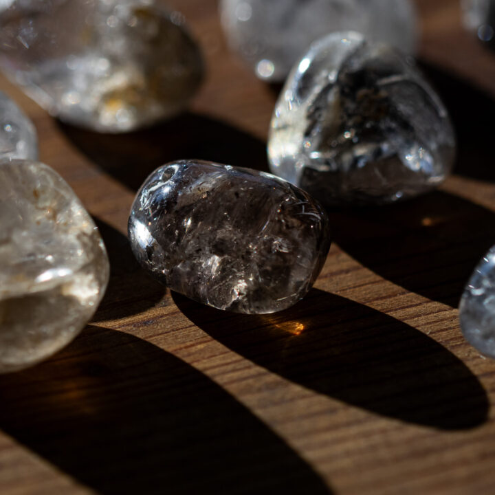 Tumbled AAA-Grade Tibetan Quartz