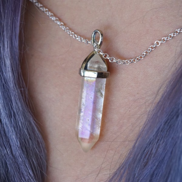 Angel Aura Quartz Pendants to connect your spirit to the Higher Realms