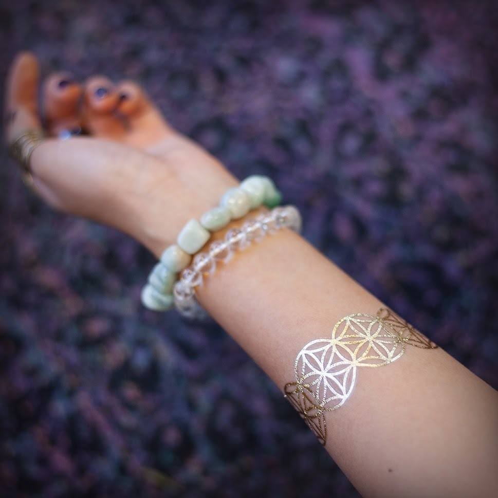 Magic temporary tattoos. Set of 23 sacred symbols fake tattoos. - Ducky  Street