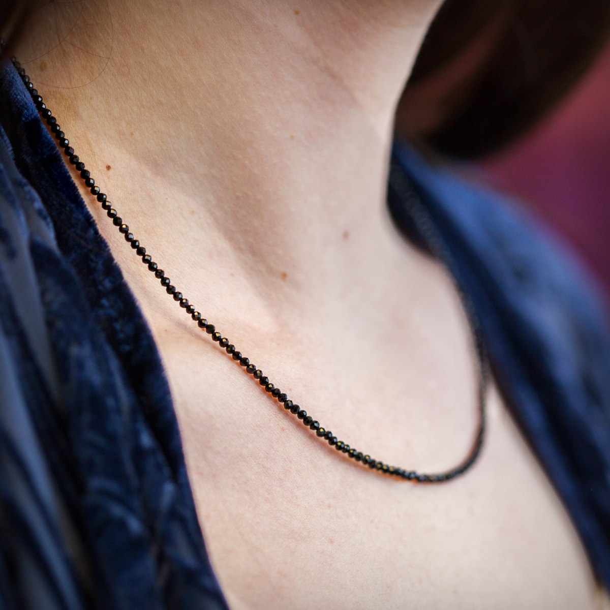 Black Spinel Necklaces for ultimate 