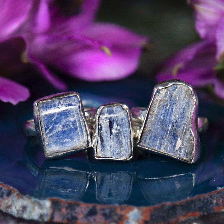 Ultimate Alignment Blue Kyanite Rings
