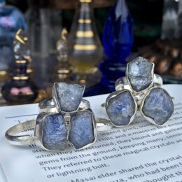 Blue Tanzanite Ascension and Alchemy Ring