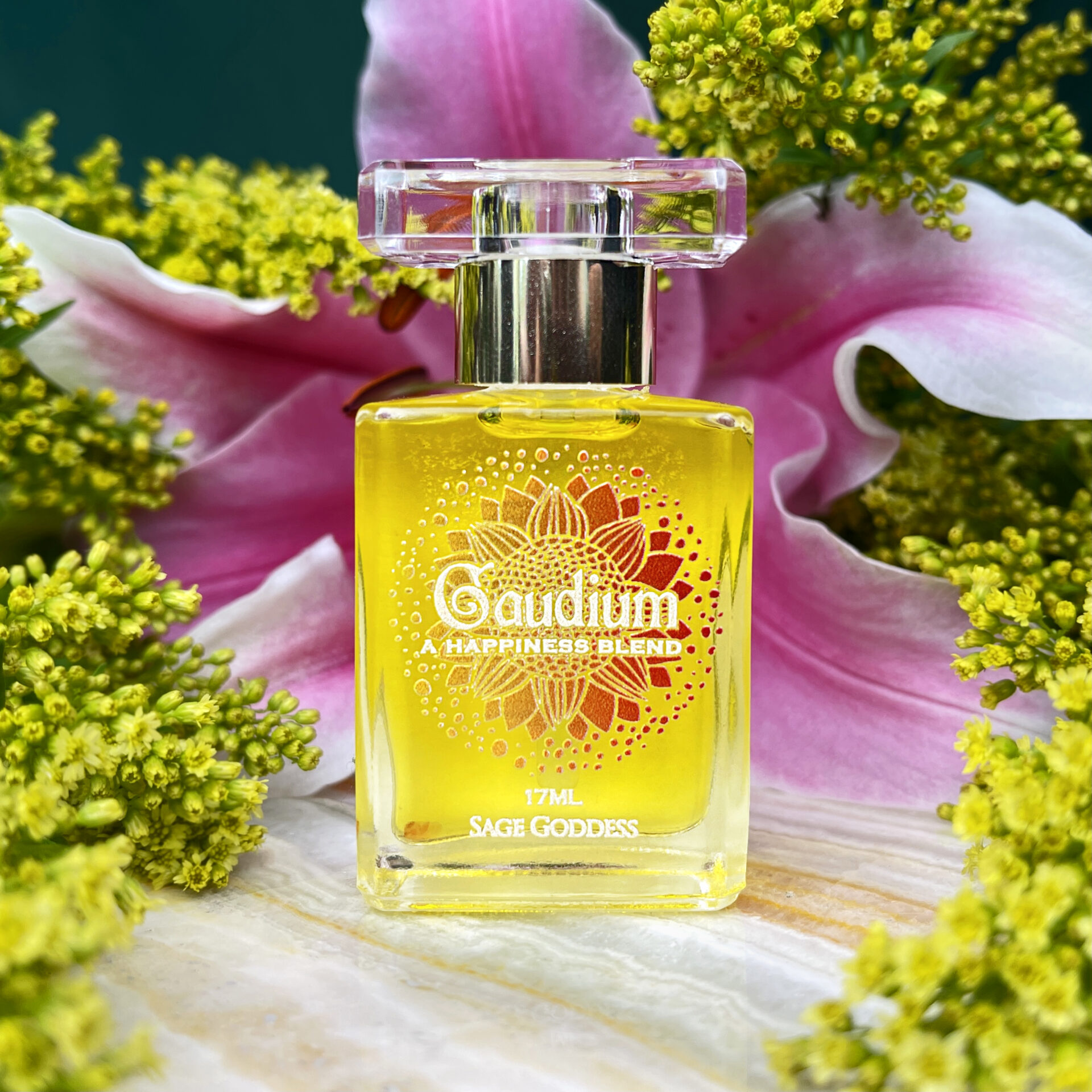 Sage Goddess Gaudium Perfume for illumination and happiness