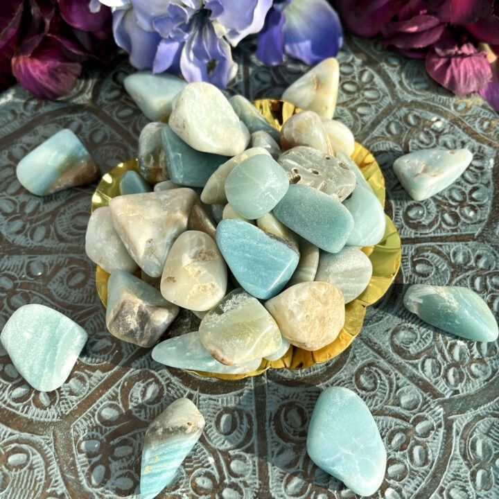 Tumbled Not Your Mother's Holy Cow Amazonite