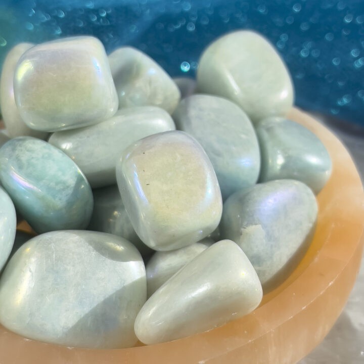 Tumbled Angel Aura Amazonite