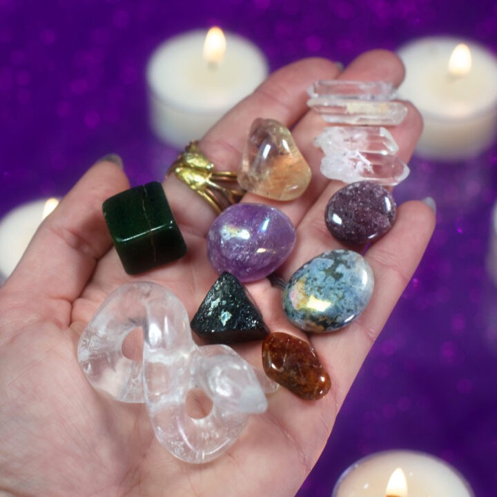New Year Intention Setting Crystal Grid