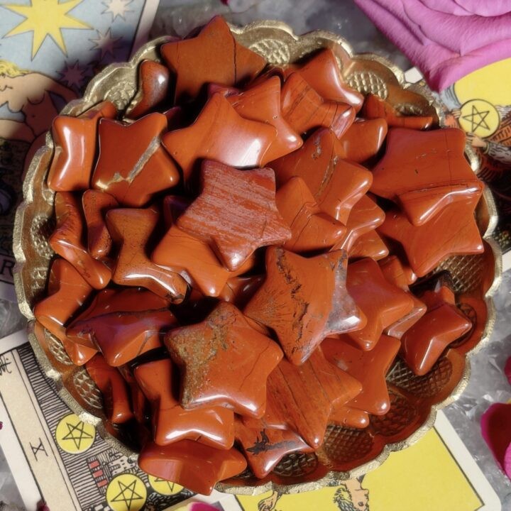 Red Jasper Star of Strength