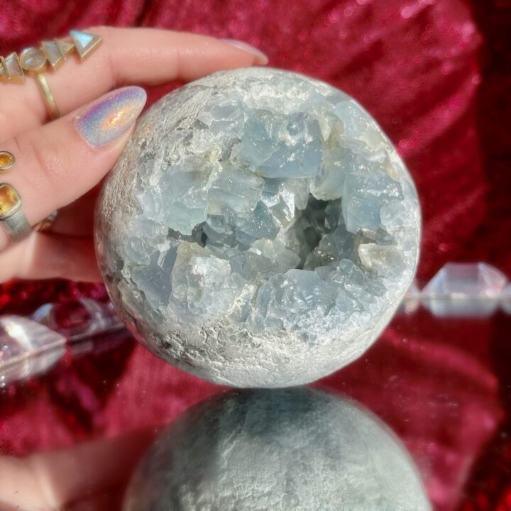 Celestite Sphere