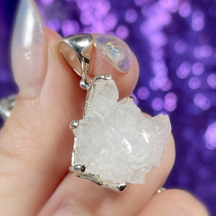 Quartz Cluster Pendant