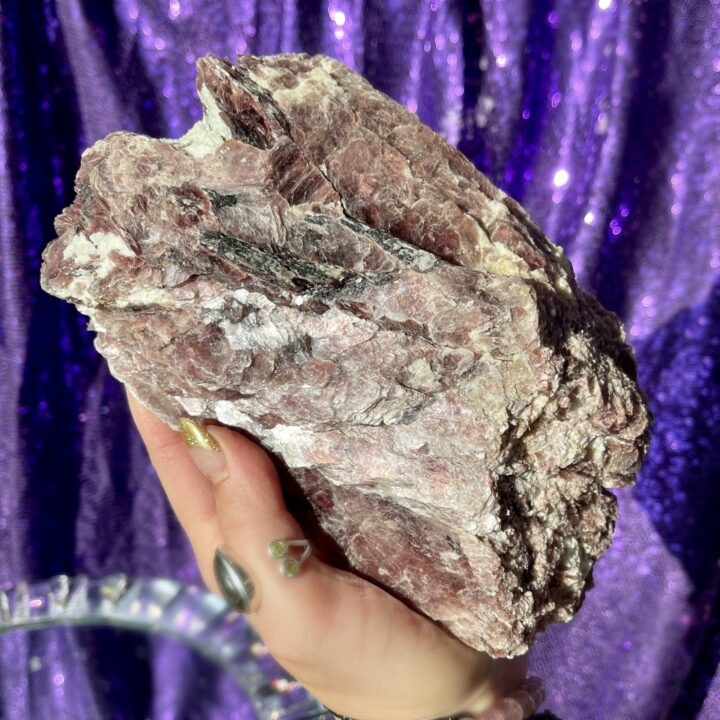 Natural Red Lepidolite