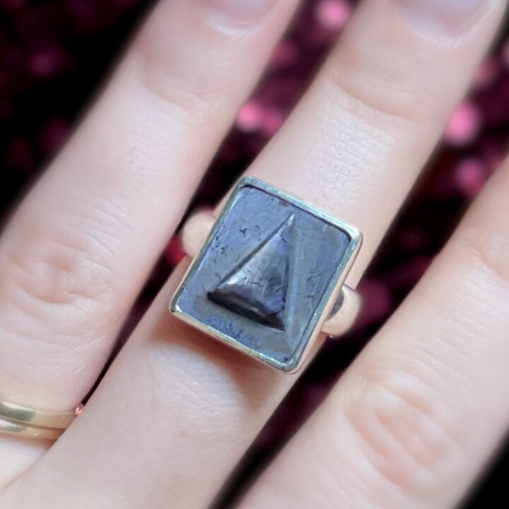 Corundum Sapphire Square Ring