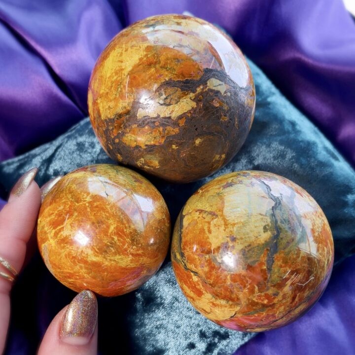 Ignite Your Power Orpiment Sphere