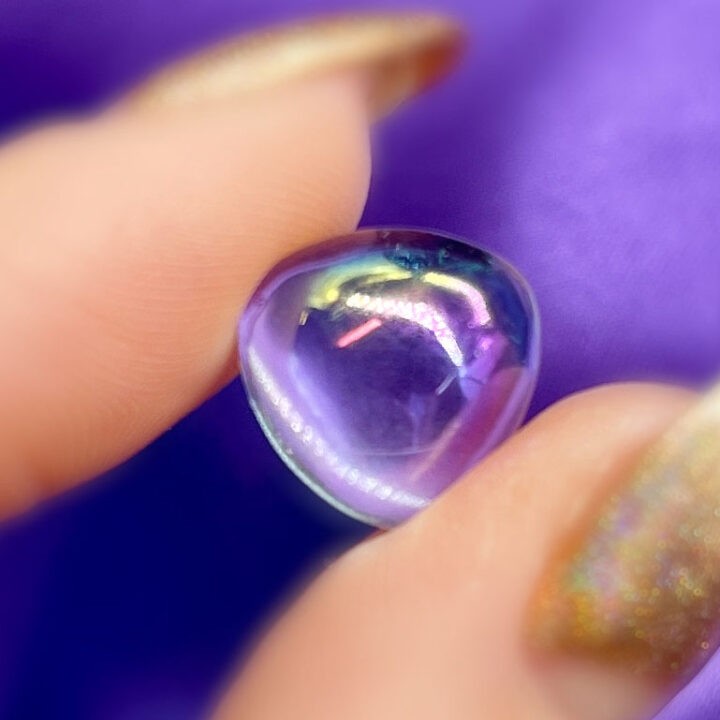 Opal Aura Quartz Cabochon