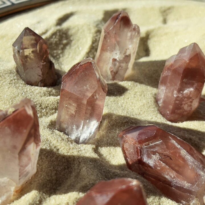 Ishuko Red Phantom Quartz Point