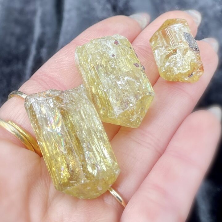 Natural Yellow Apatite