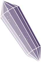 Vogels are double-terminated and wide at the top and narrow at the bottom