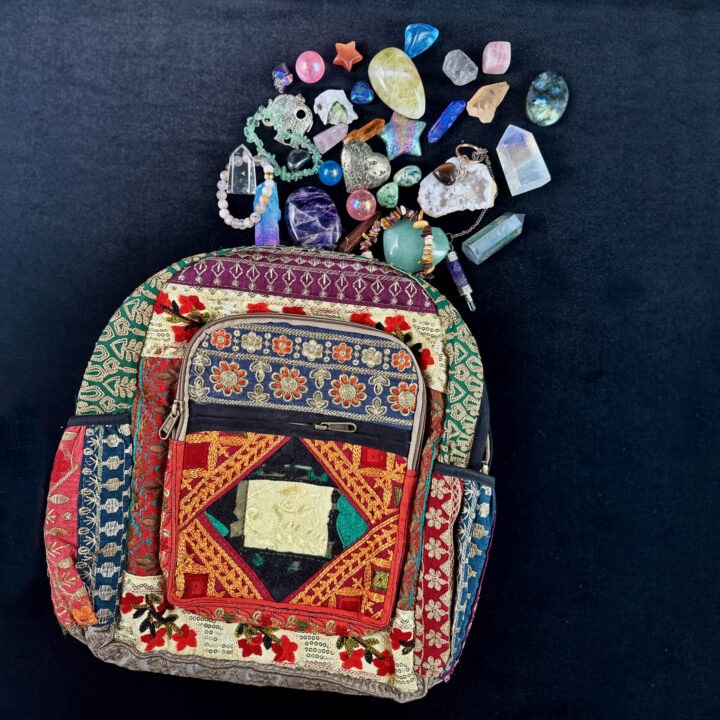 Patchwork Sari Backpack
