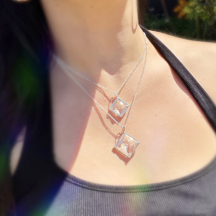 Clear Quartz Mini Magicians Pendant