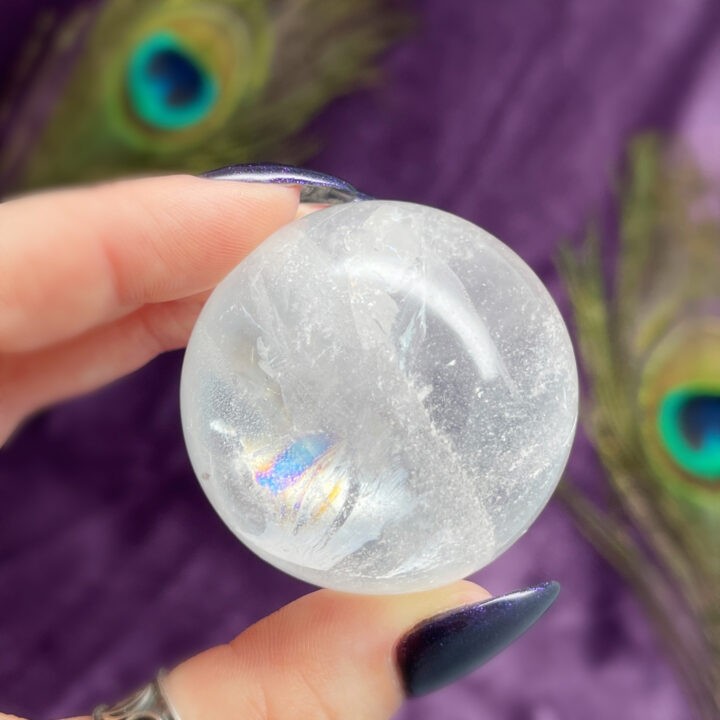 Satyaloka Quartz Sphere