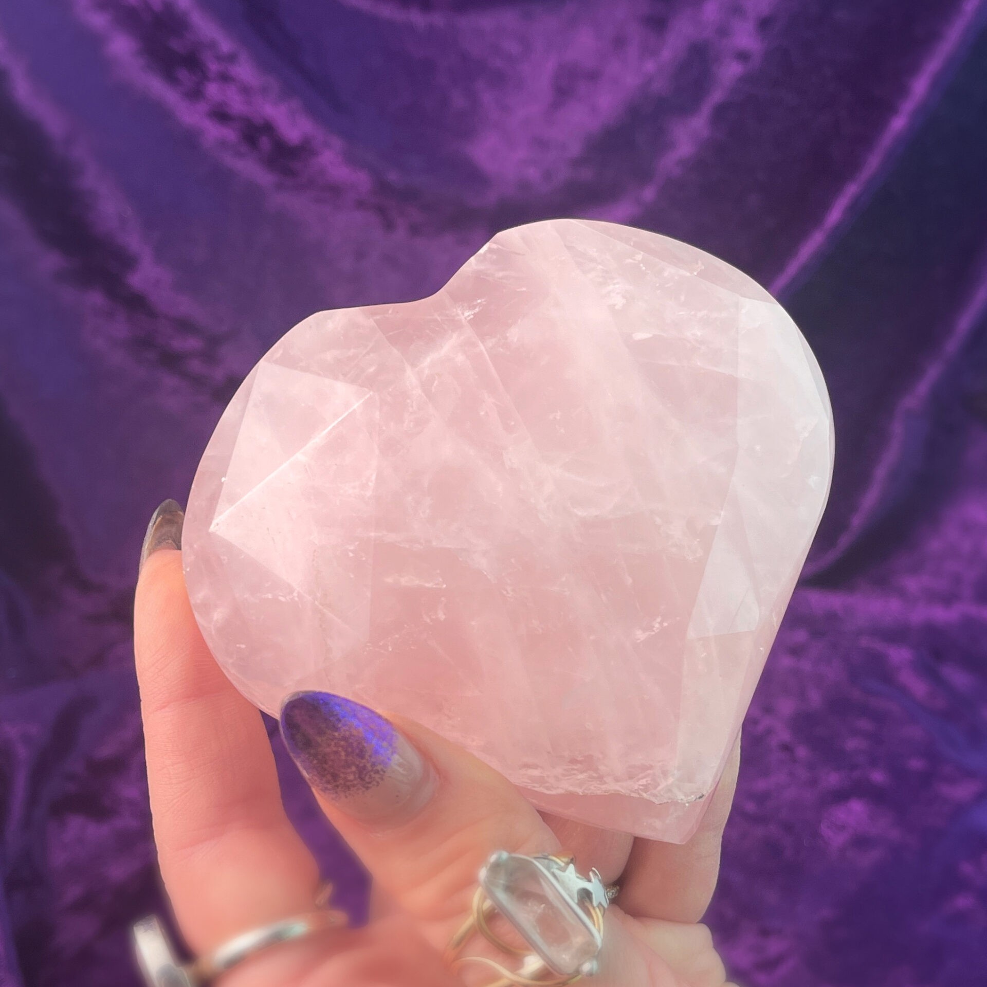 Sage Goddess - Pink gemstones resonate with your Heart