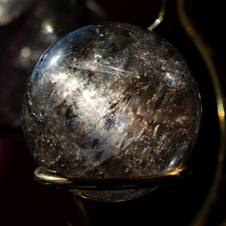 Brazilian Smoky Quartz Sphere