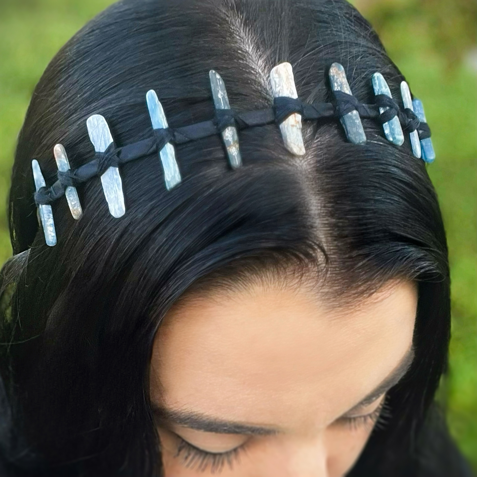 Image of Blue Kyanite Headband