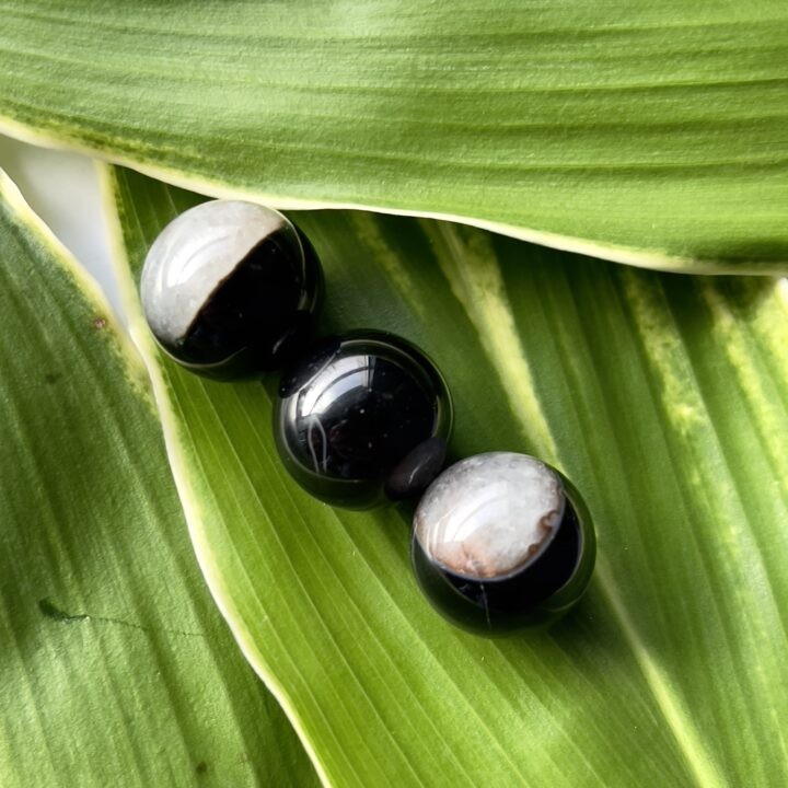 Black Agate Mini Sphere