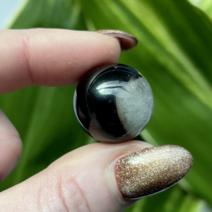 Black Agate Mini Sphere