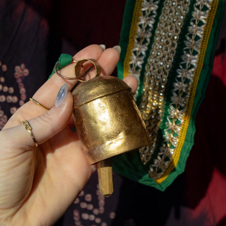 Brass Bell Wall Hanging