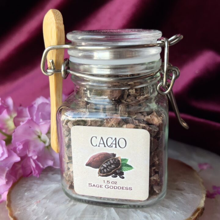 Cacao Nib Herb Jar