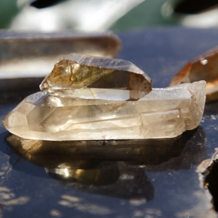 Natural African Smoky Citrine Point