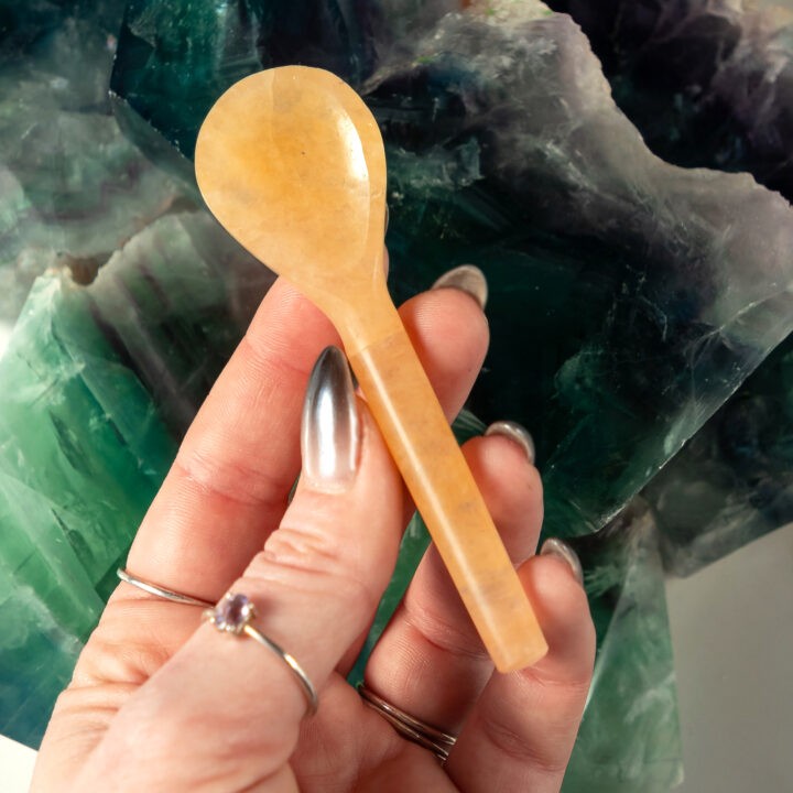 Orange Aventurine Spoon