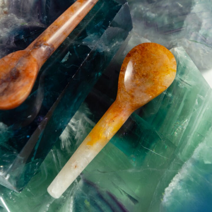 Orange Aventurine Spoon