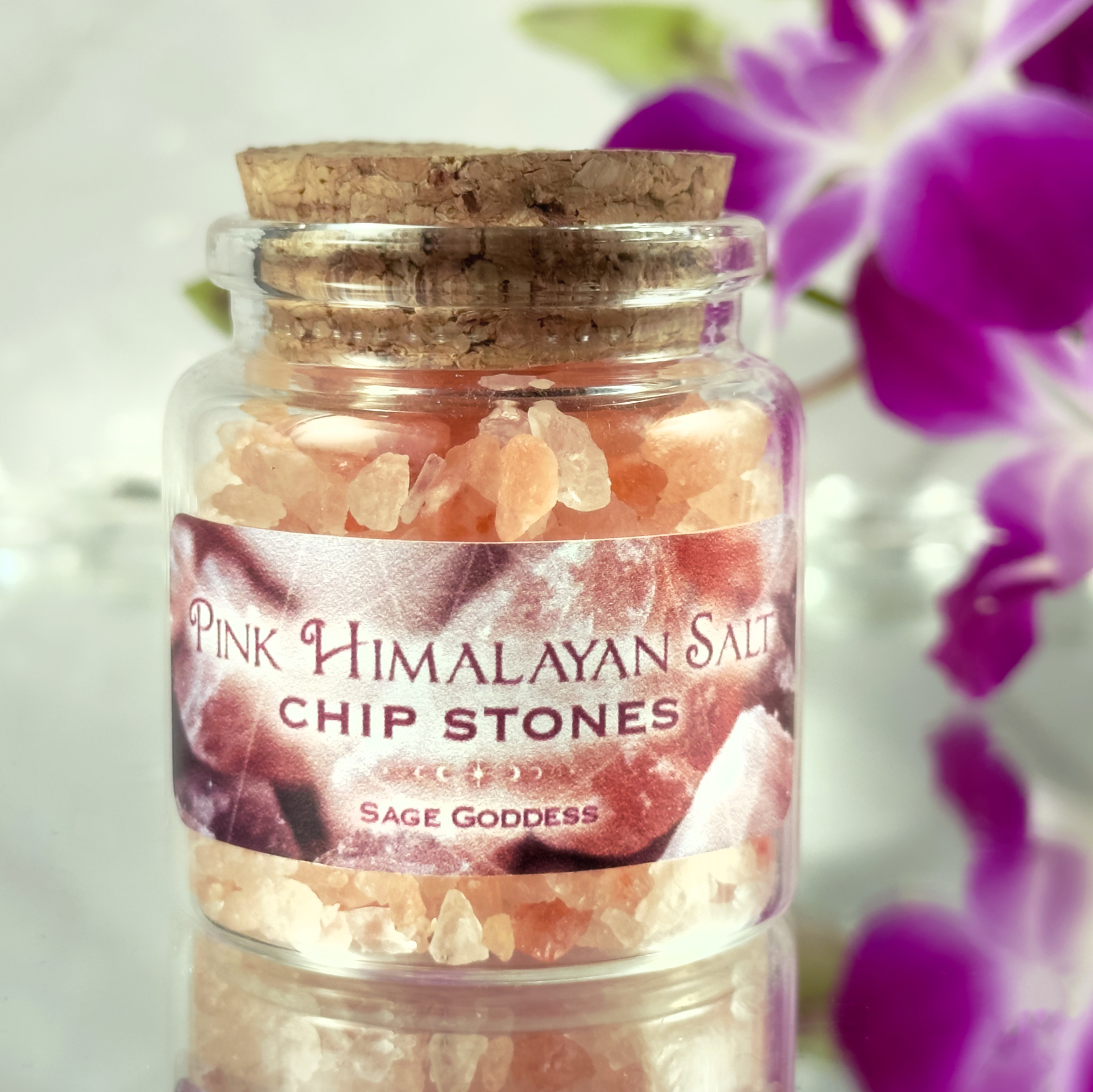 Image of Pink Himalayan Salt Chip Stones
