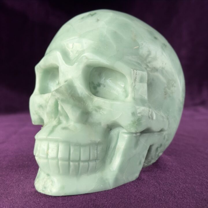 Gemstone Sale: Chinese Larimar Skull