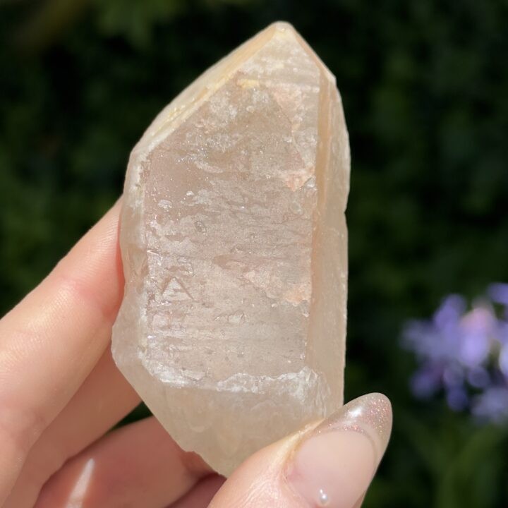 Gemstone Sale: Dreamsicle Lemurian Quartz Activation Point