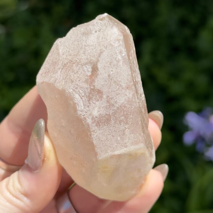 Gemstone Sale: Dreamsicle Lemurian Quartz Activation Point