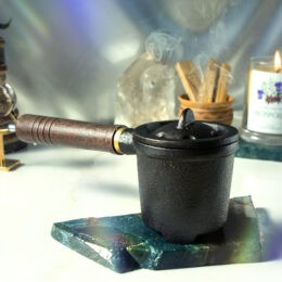 Sacred Circle June 2024 Tools: Apothecary Cast Iron Incense Burner