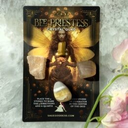 Bee Priestess Crystal Quad