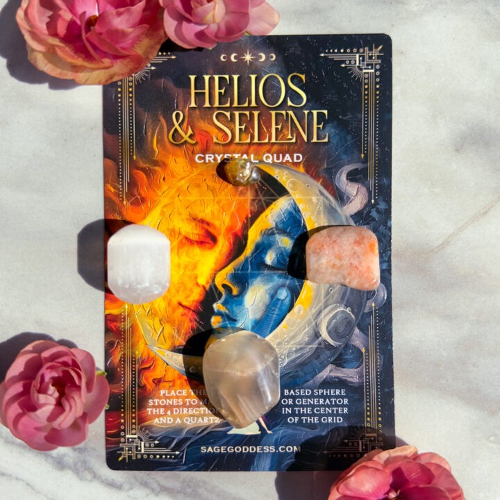 Helios & Selene Crystal Quad