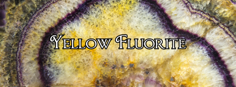 Manifesting with Yellow Fluorite
