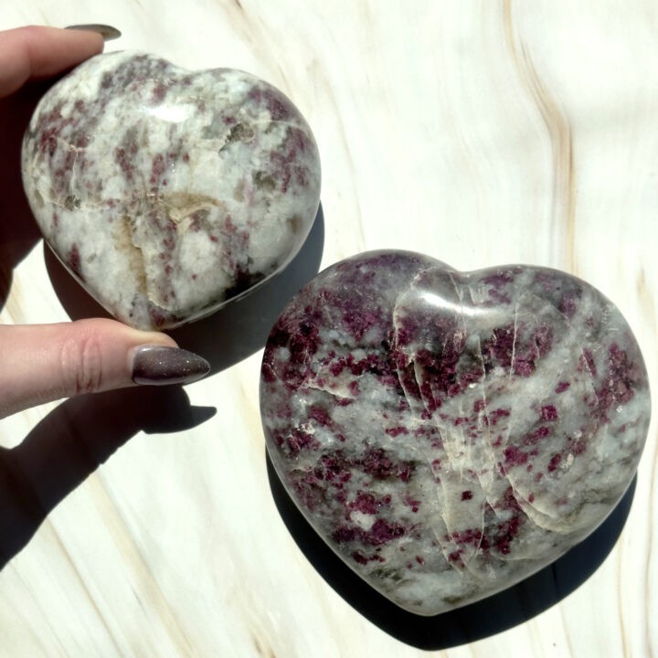 Misfit Minerals: Pink Tourmaline Heart