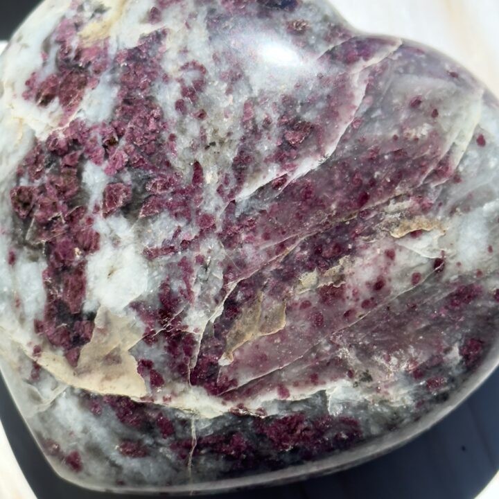 Misfit Minerals: Pink Tourmaline Heart